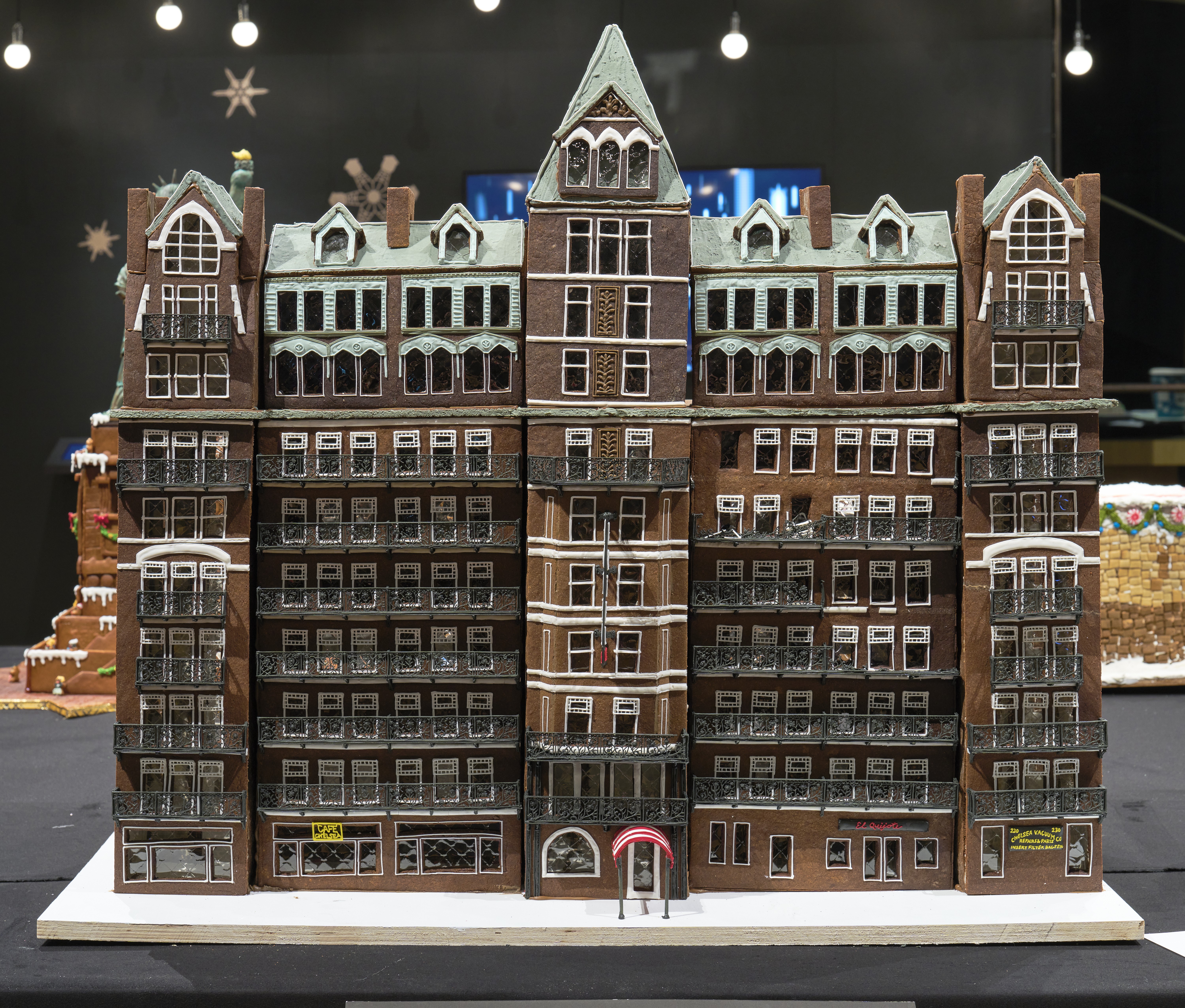 Chelsea Hotel depicted by Gingerbread